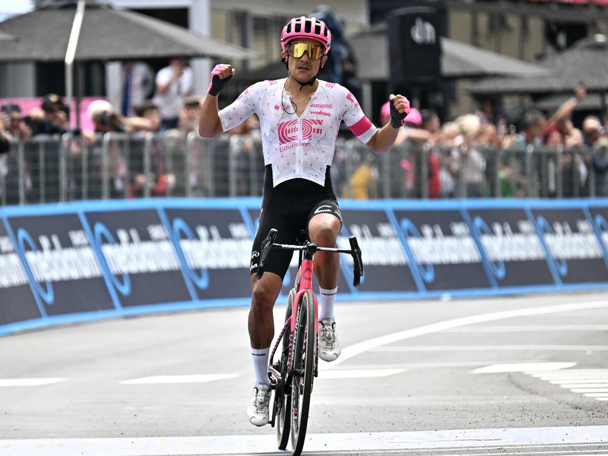 Ecuatoriano Richard Carapaz se impuso en la etapa 11 del Giro de Italia