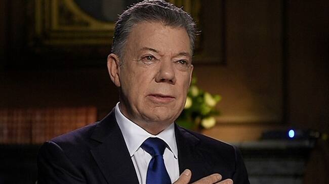 Juan Manuel Santos. Foto: Colprensa