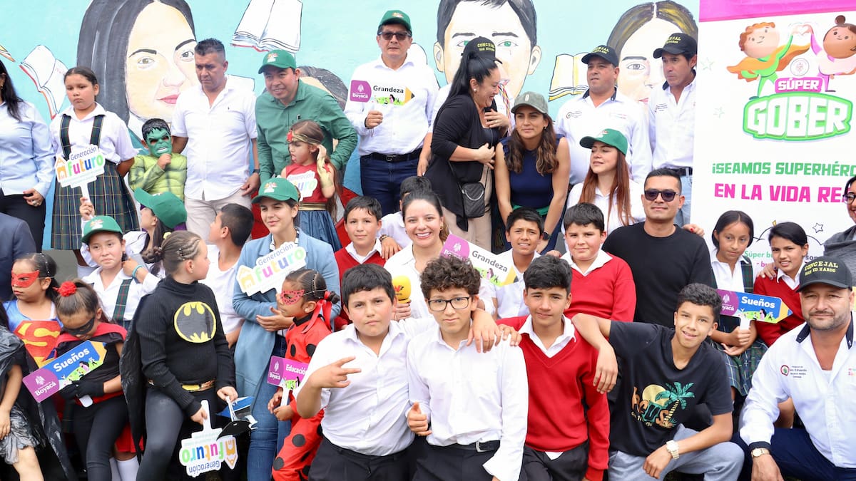 Con muestras culturales y sonrisas: así recibió San Eduardo a Soluciones W