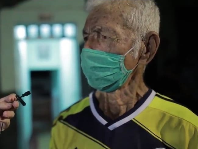 El casi de Humberto Ospinal de 83 años causó indignación en redes sociales. Foto: Alcaldía de Palmira