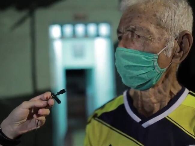 El casi de Humberto Ospinal de 83 años causó indignación en redes sociales. Foto: Alcaldía de Palmira