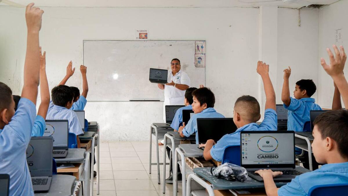 Fueron entregados más de 19.000 computadores a 153 colegios oficiales del Magdalena