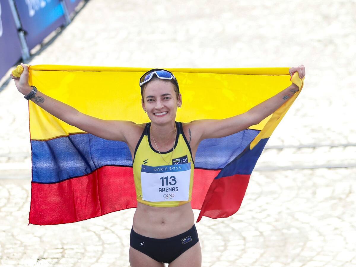 Di lo mejor hasta el final: Lorena Arenas por su participación en marcha de JJ. OO.