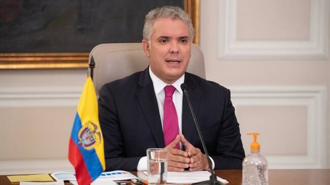El presidente Iván Duque se pronuncia sobre la muerte de Armando Manzanero. Foto: Colprensa