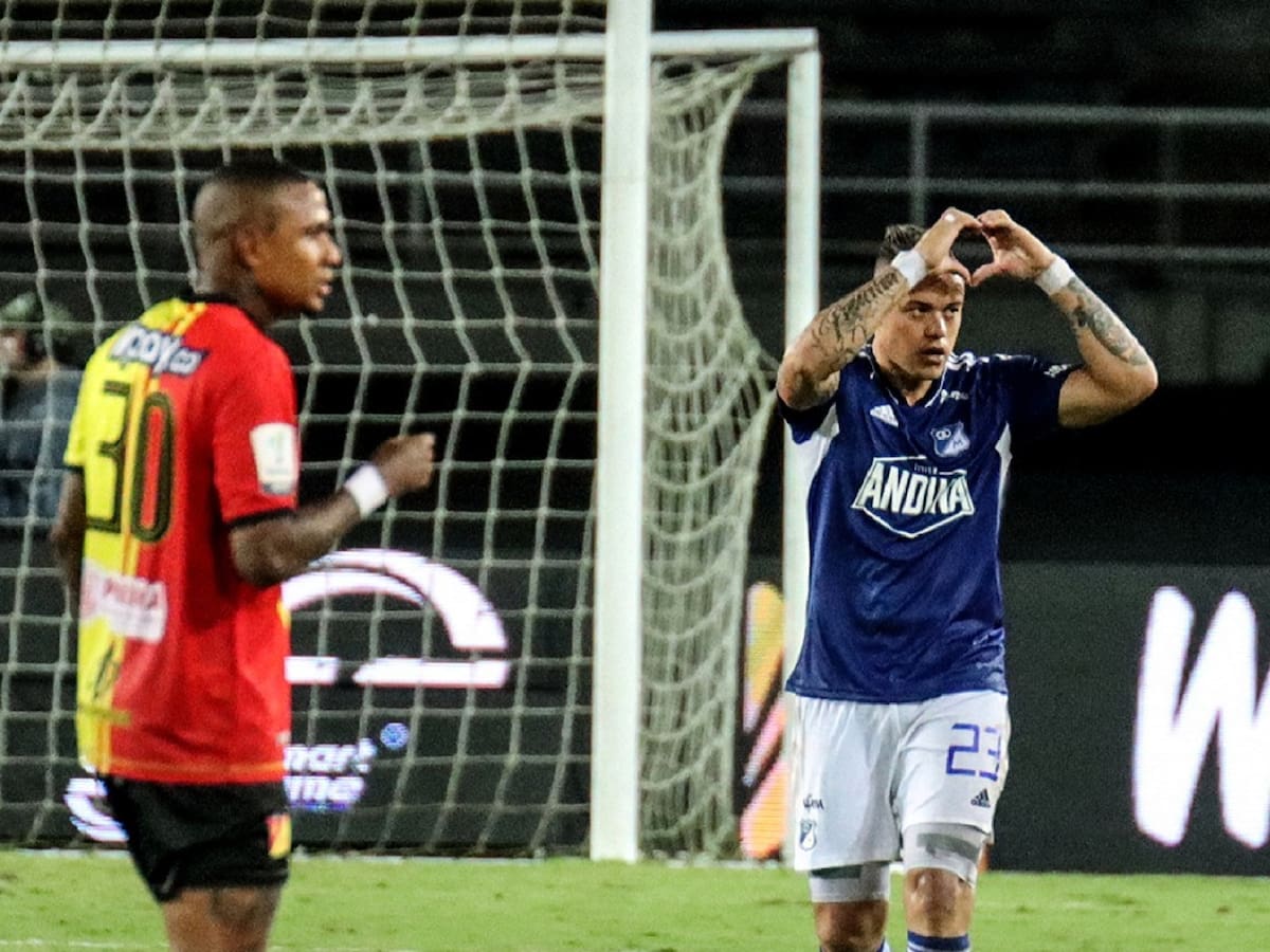 Millonarios debutó con victoria ante Deportivo Pereira