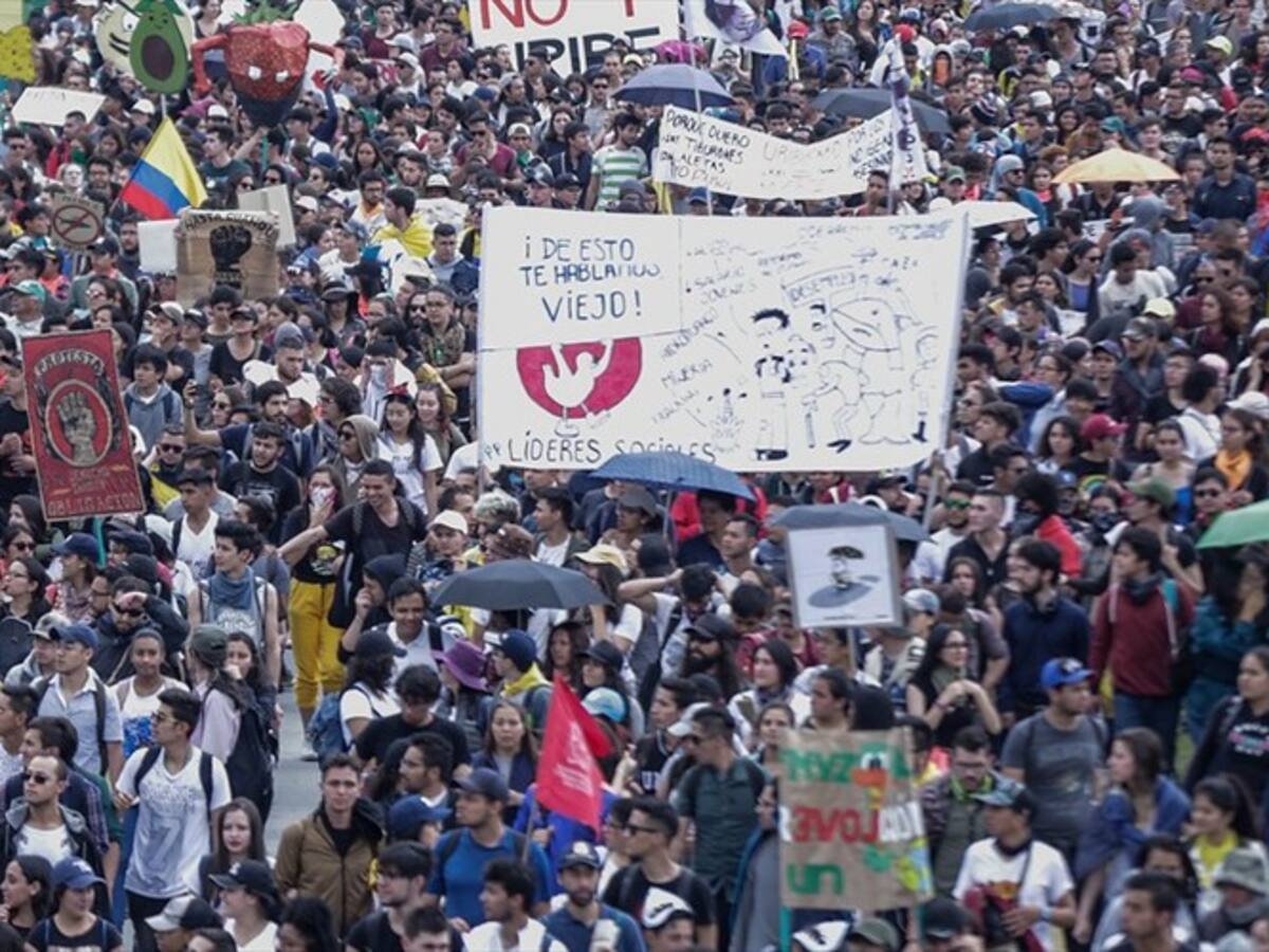 Se han capturado 49 personas en Bogotá durante los dos últimos días por alteración de orden público