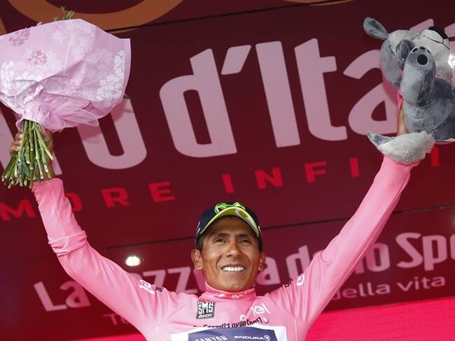 Cómbita conmocionado con triunfo de Nairo Quintana en etapa del Giro de Italia. Foto: Getty Images.
