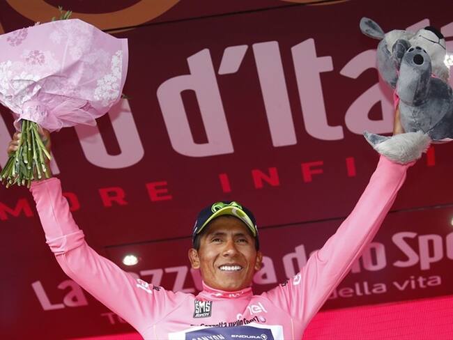 Cómbita conmocionado con triunfo de Nairo Quintana en etapa del Giro de Italia. Foto: Getty Images.