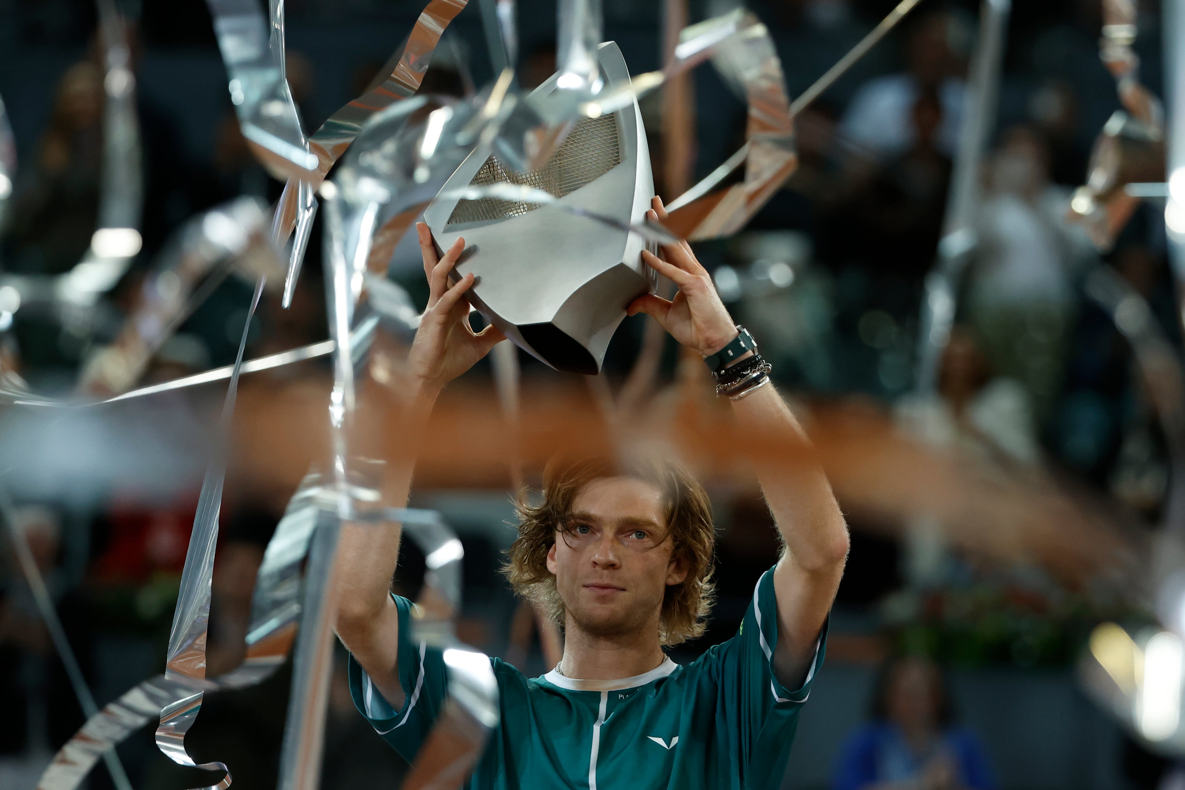 El tenista ruso Andrey Rublev. Foto: EFE/Chema Moya.
