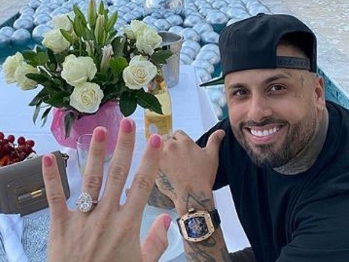 Así fue como Nicky Jam le propuso matrimonio a su novia