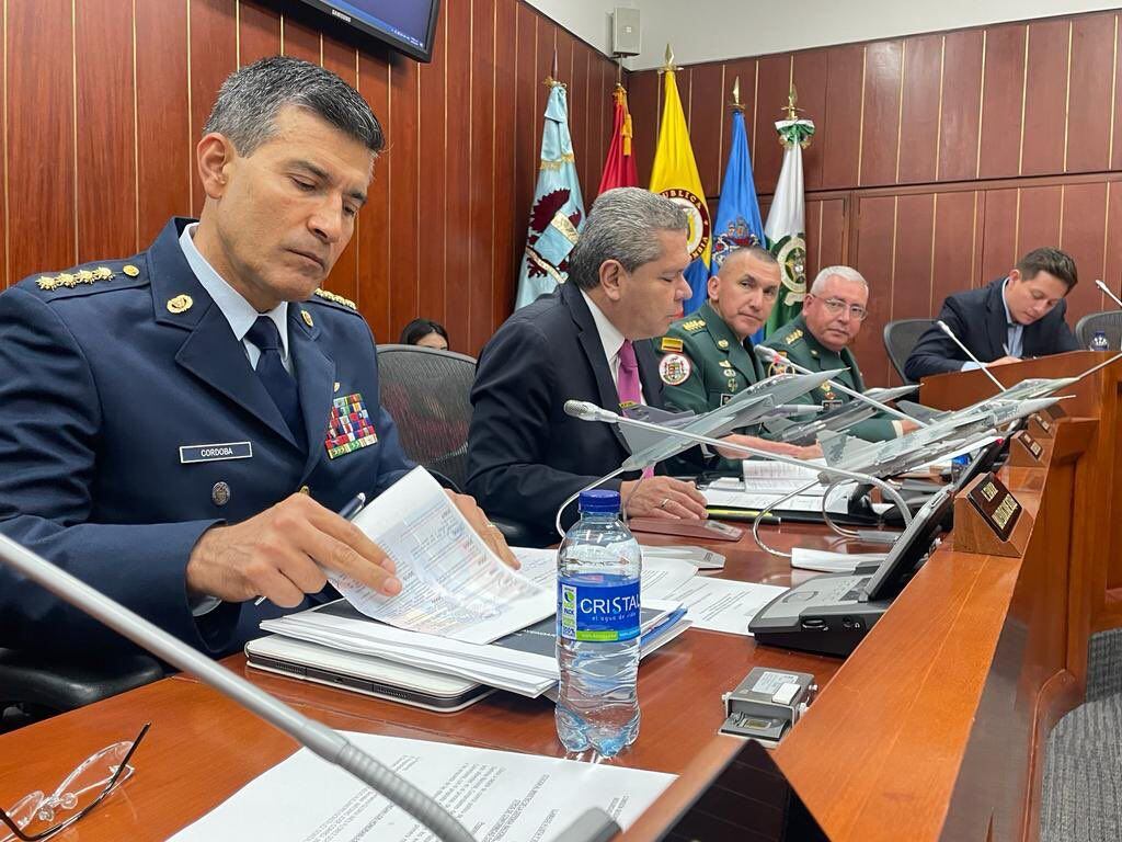 General Luis Carlos Cordóba. Foot: Cortesía MinDefensa.