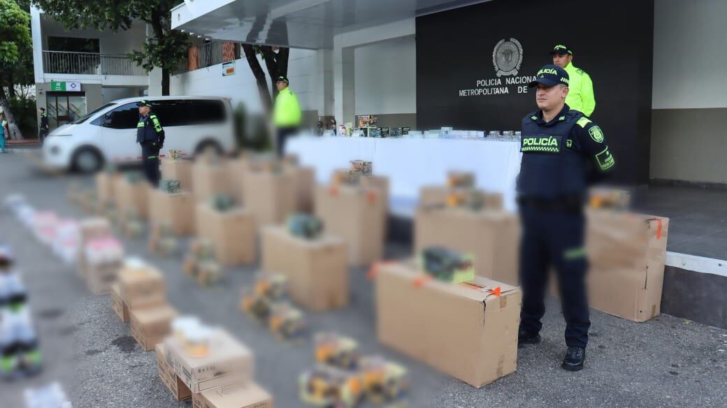 Ofensiva contra el contrabando en zona de frontera con Venezuela. / Foto: MECUC.