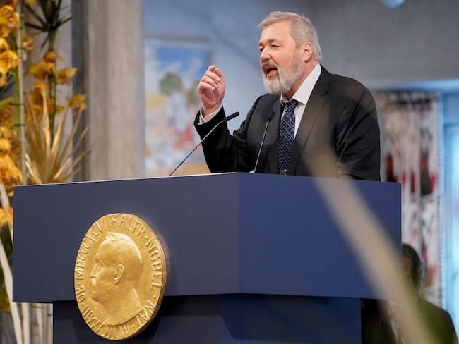 “Nos negamos a reconocer a Ucrania como enemigo”: Dmitri Murátov, Nobel de Paz ruso