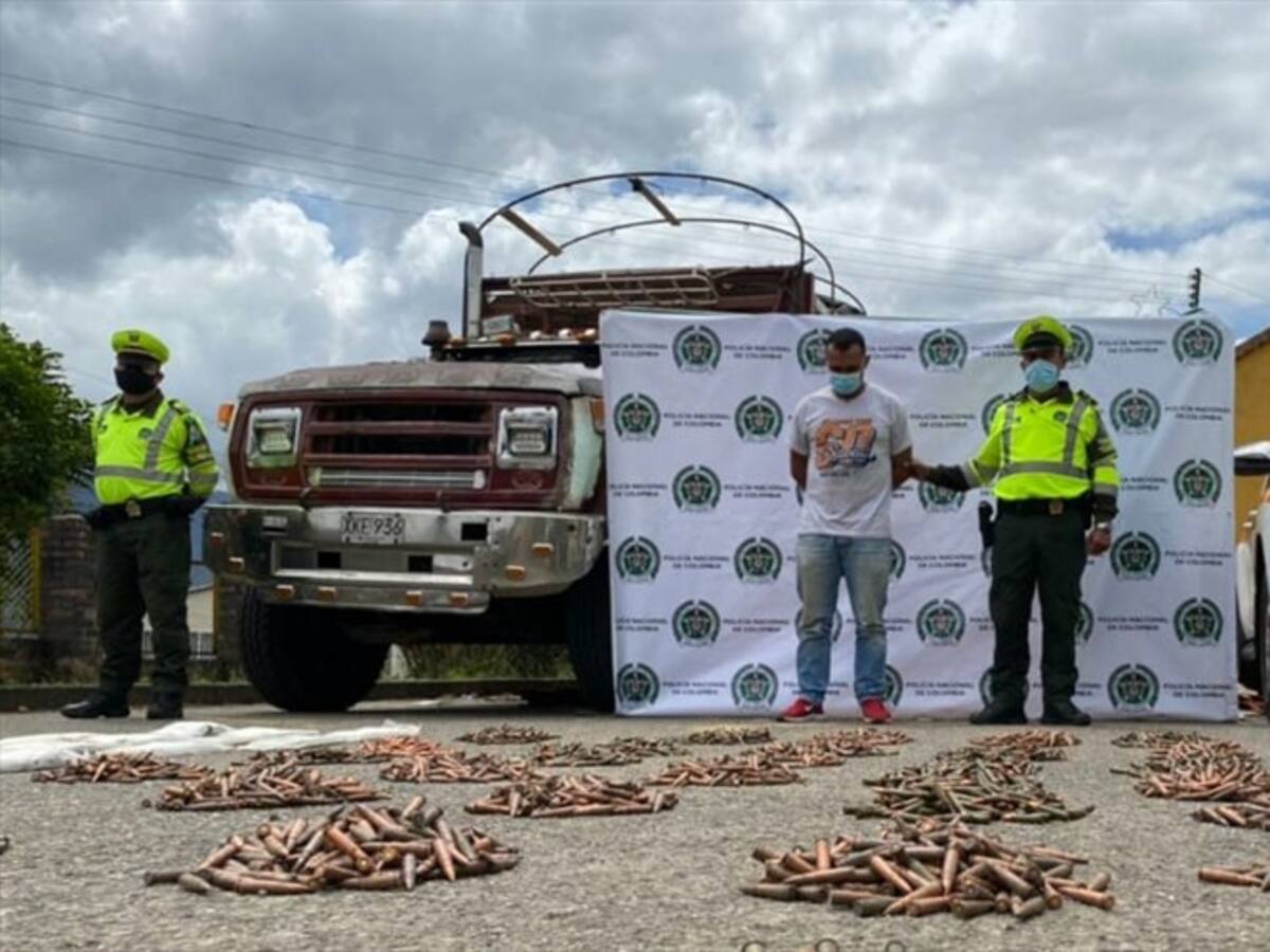 Más de 10.000 cartuchos para fusil 7.62 son incautados en Guateque, Boyacá