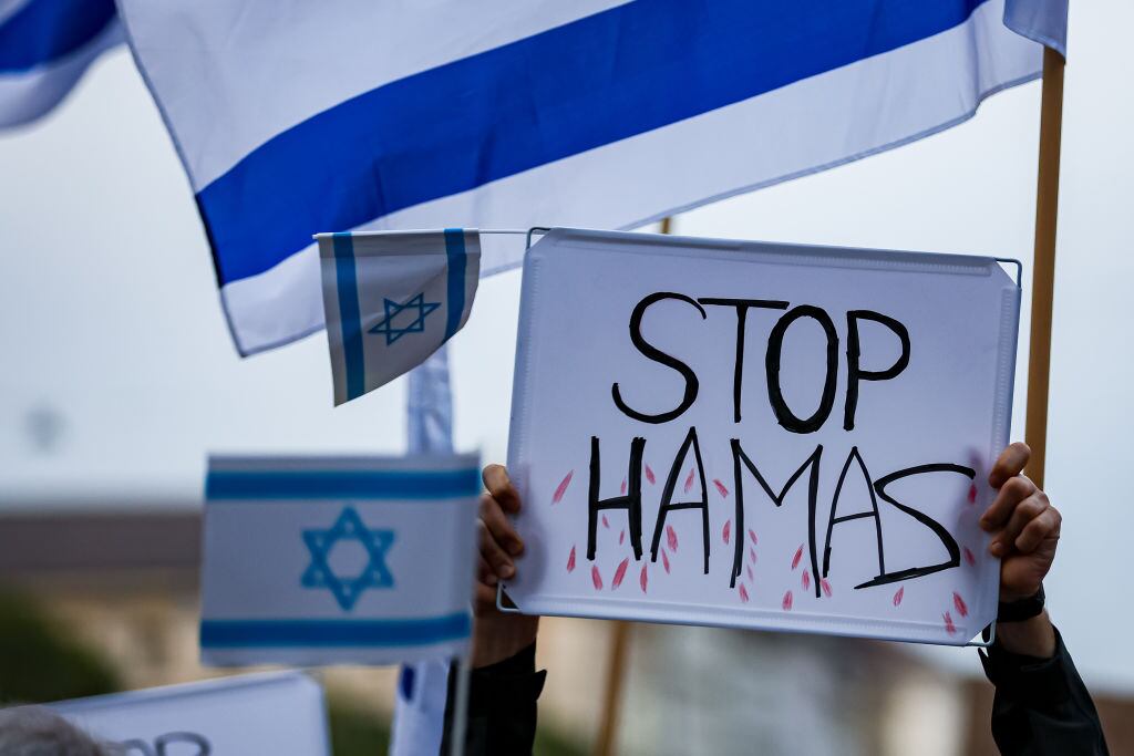Ciudadanos piden cese al fuego por parte de Israel y Hamás. Foto: Getyy Images.