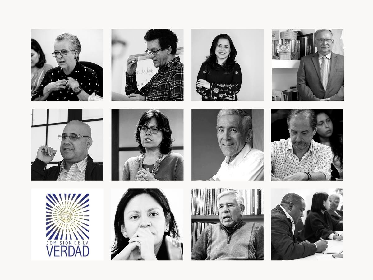 Las personas detrás del informe final de la Comisión de la Verdad