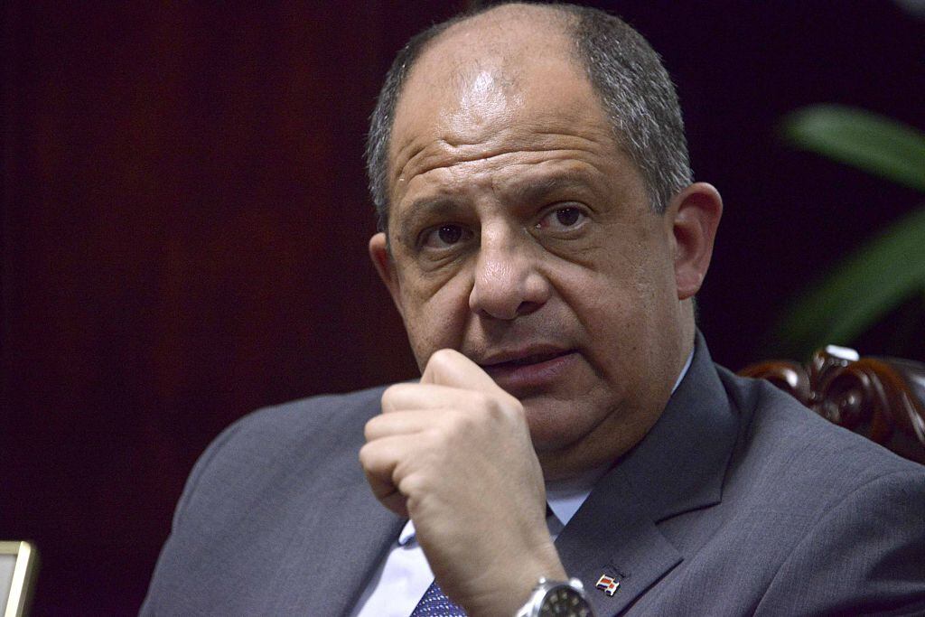 Guillermo Solís, expresidente de Costa Rica. Foto: EZEQUIEL BECERRA/AFP via Getty Images.