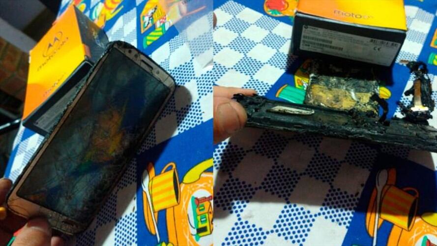 El joven pidió que lo vendaran en las quemaduras porque le era imposible soportar el dolor. Foto: ElDoce.tv