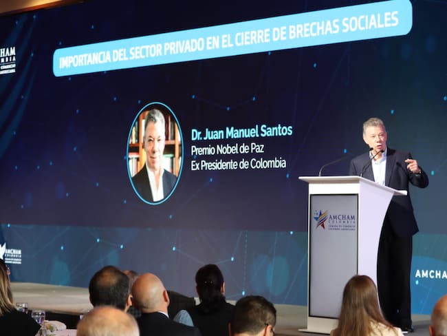 Expresidente Juan Manuel Santos. Foto: Cortesía.