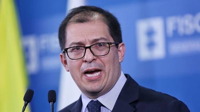 El fiscal general de la Nación, Francisco Barbosa. Foto: Colprensa / CAMILA DÍAZ