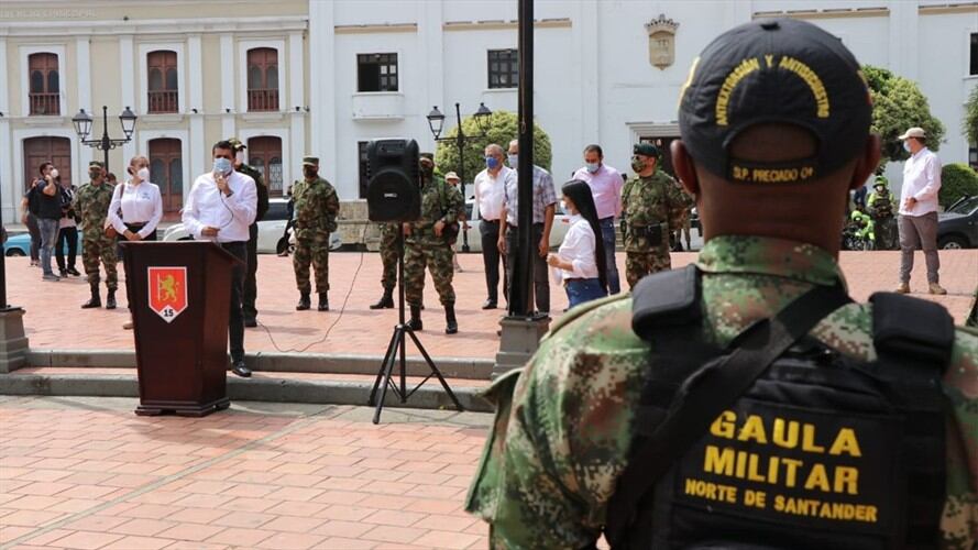 Ocaña tendrá asistencia militar en las barrios del municipio. Foto: Cortesía Alcaldía de Ocaña