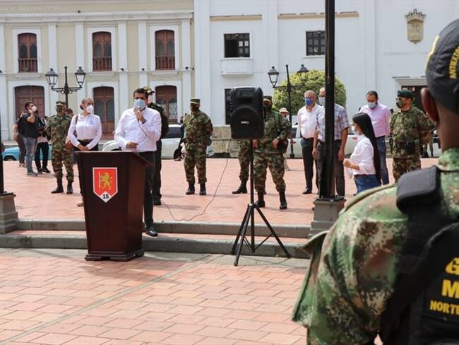 Ocaña tendrá asistencia militar en las barrios del municipio. Foto: Cortesía Alcaldía de Ocaña