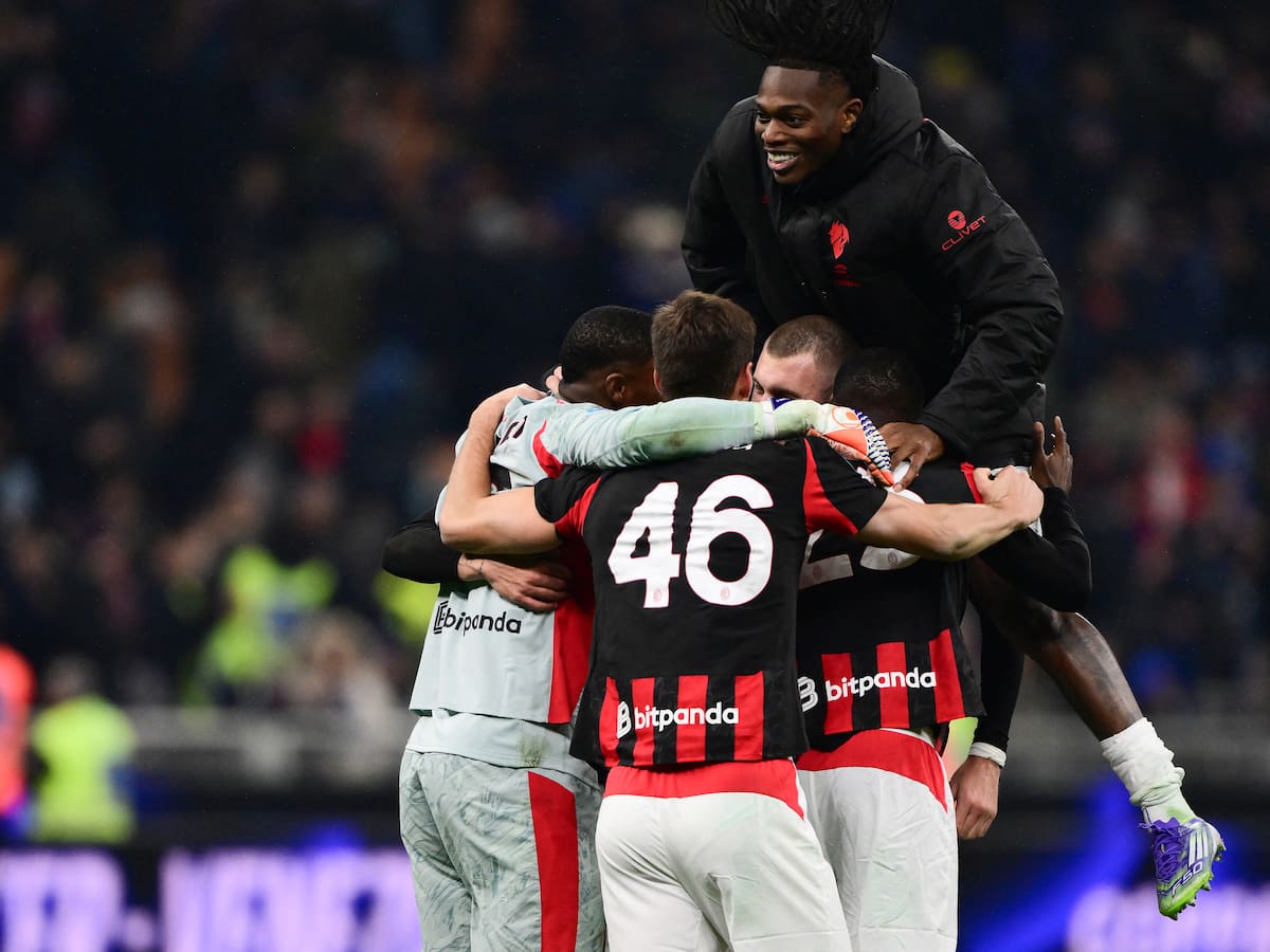 Milán derrotó al Inter 1-0 y se quedó con el derbi della madonnina