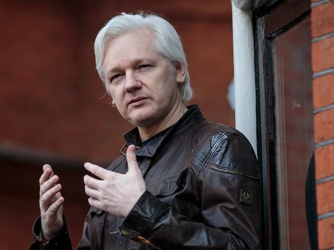 Julian Assange recibió asilo en la Embajada de Ecuador en Londres en 2012 para evitar su extradición a Suecia. Foto: Getty Images