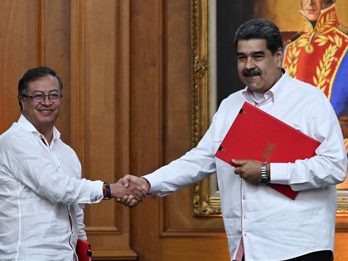 Gustavo Petro tras reunión con Maduro: “una hermandad que nunca debió ser quebrada”
