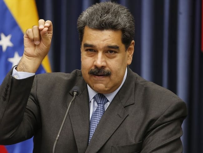 El presidente Nicolás Maduro no se quiso pronunciar sobre la captura de los bomberos de Mérida. Foto: Associated Press - AP