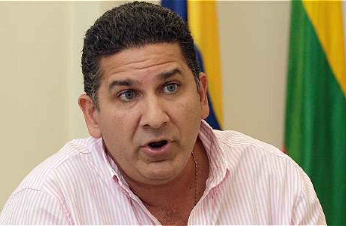 Juan Carlos Gossaín, exgobernador de Bolívar. Crédito: Colprensa.