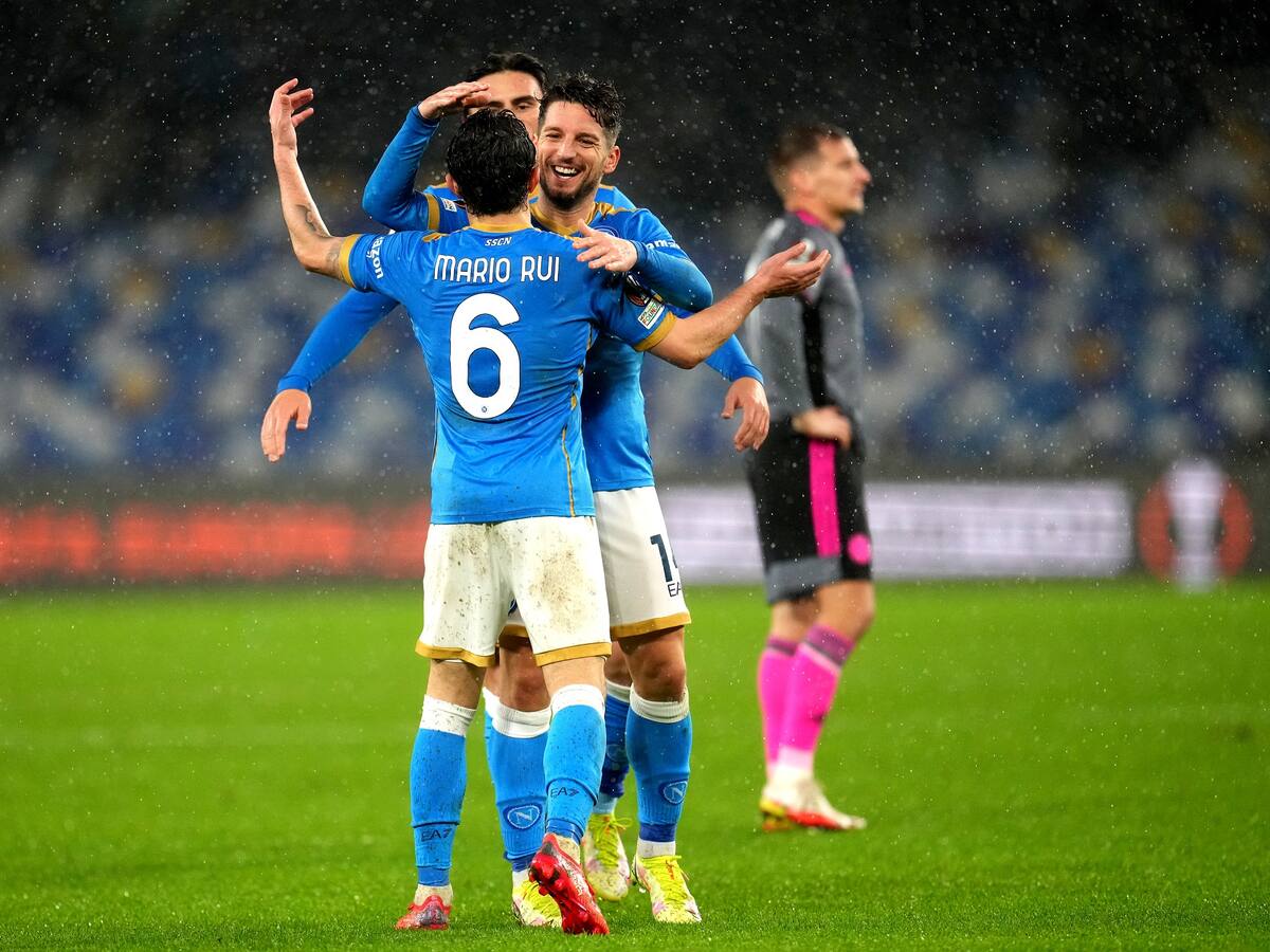 Sin David Ospina en la portería, Nápoles venció al Leicester en la Europa League