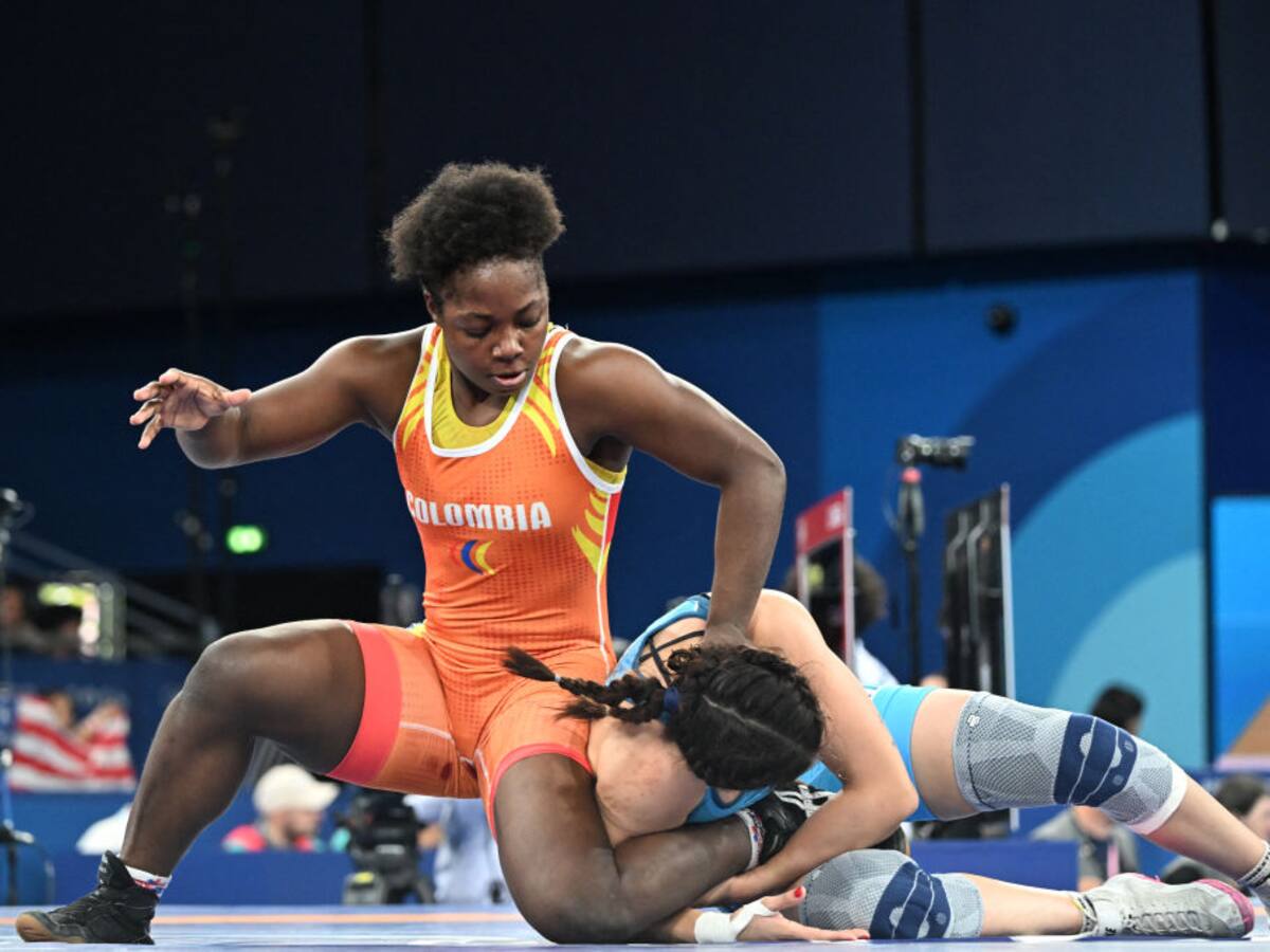 Tatiana Rentería, a semifinales de lucha en Juegos Olímpicos 2024