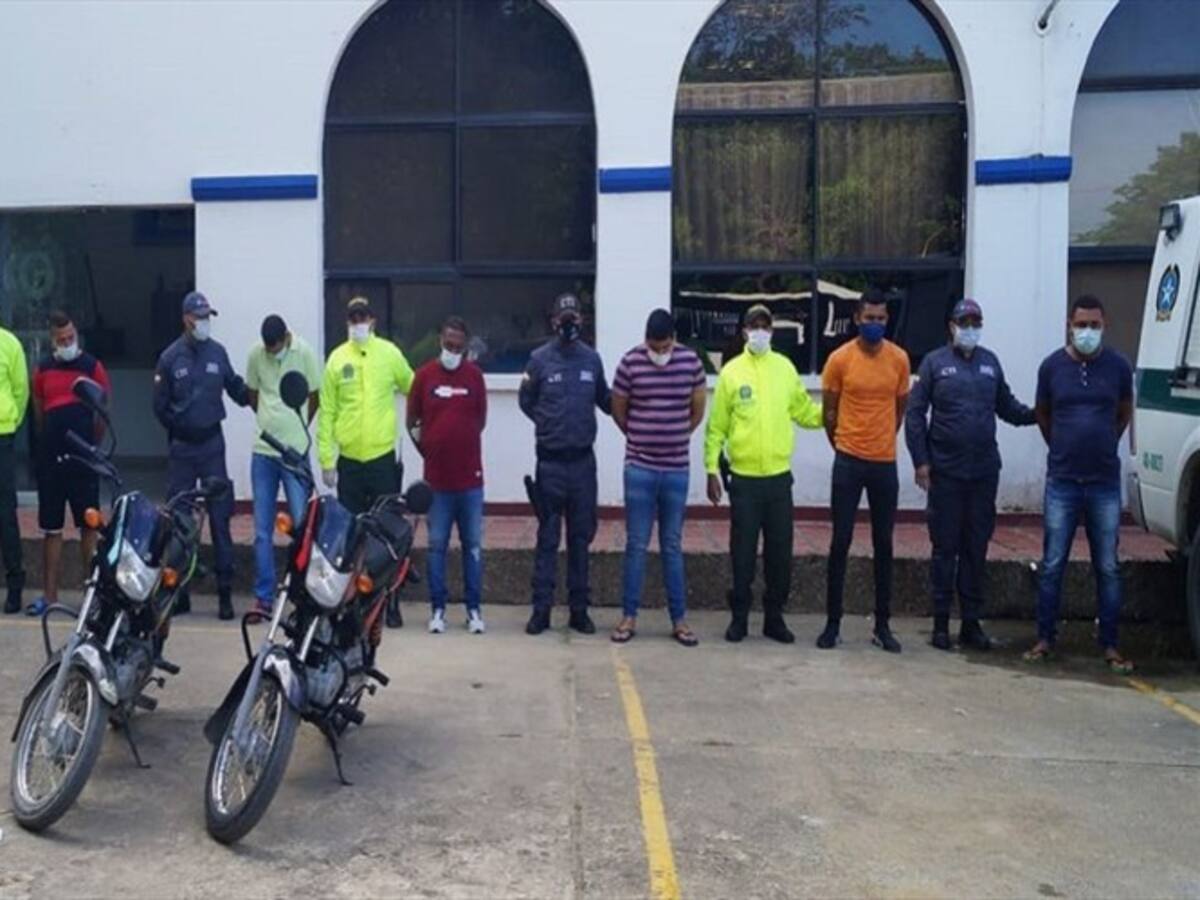 Cae banda delincuencial en Montería dedicada al hurto en todas sus modalidades