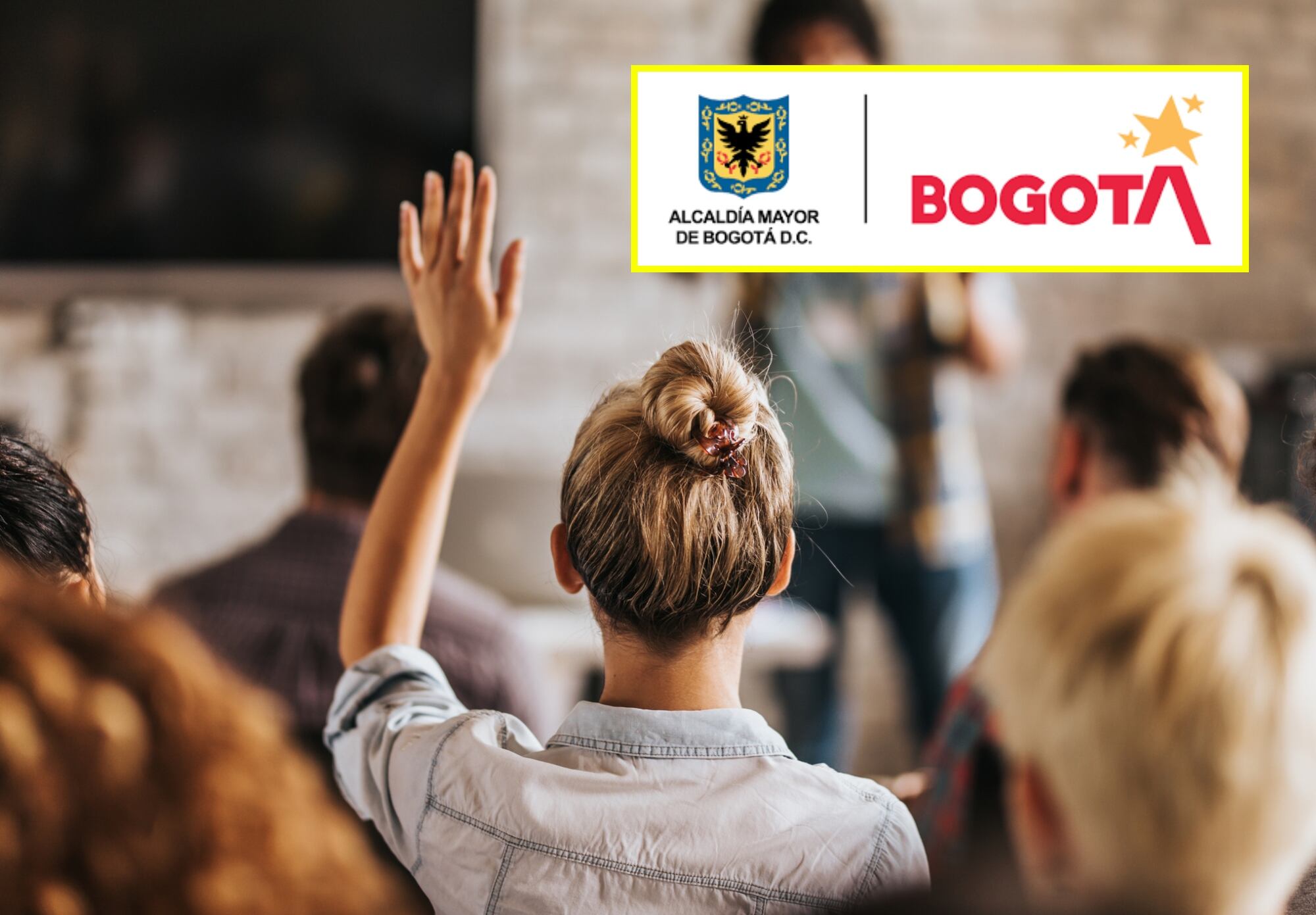 Cursos de la Alcaldía. Foto: Getty Images / Alcaldía de Bogotá