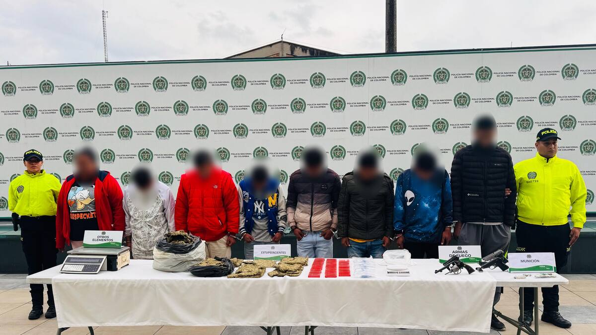 Capturan a ‘Ternurita’, cabecilla de banda de microtráfico en entornos escolares de Bogotá