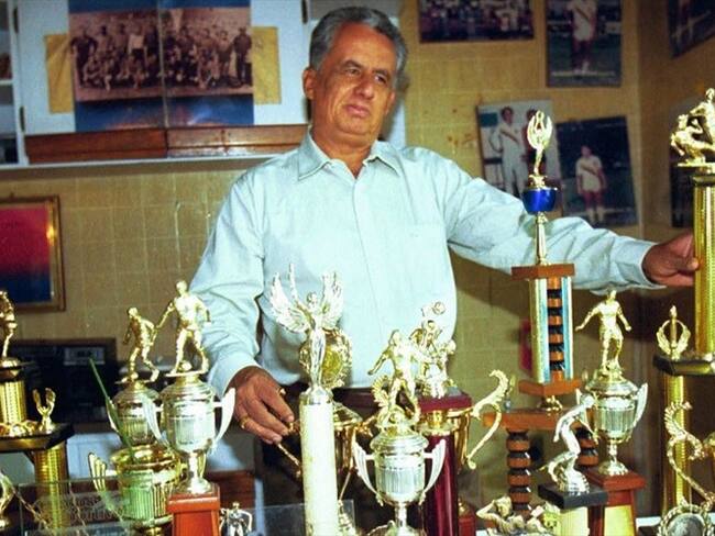 Siempre promovió el talento de las promesas del fútbol en Colombia. Foto: Colprensa.