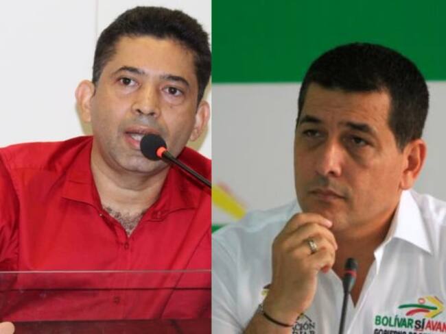 Foto: Diputado Elkin Benavides y exgobernador Dumek Turbay / Colprensa