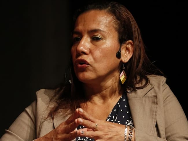 Mireya Andrade, excomandante de las Farc. Foto: Agencia Anadolu