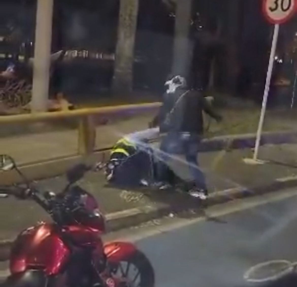 Ya son 76 las agresiones contra agentes de tránsito en la ciudad en lo corrido de 2025.