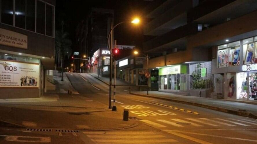 Toque de queda en Risaralda. Foto: Alcaldía de Pereira