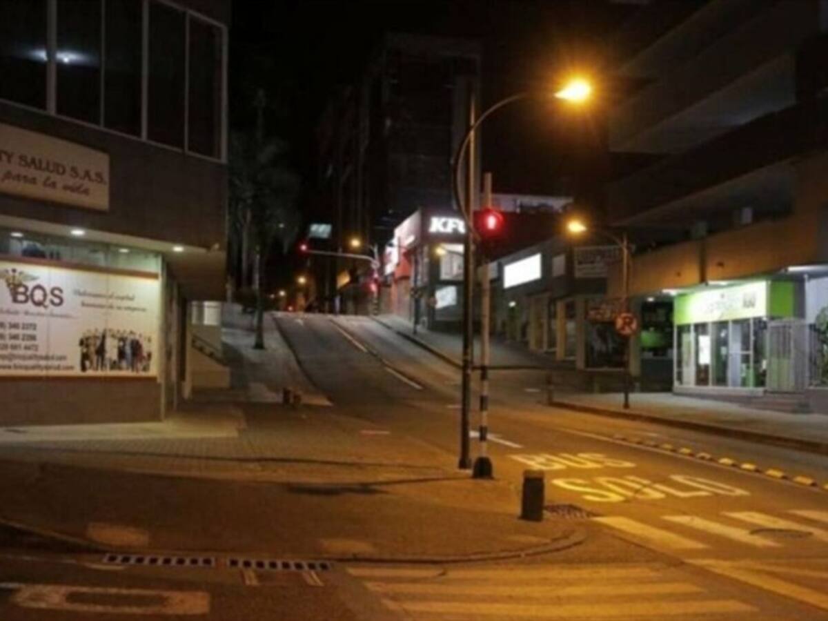 Disminuyen dos horas el horario de toque de queda en Risaralda
