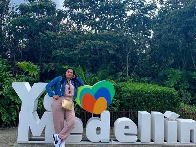 Vicealcaldesa de Punta Cana fue víctima de hurto en Medellín. Tomada de @riverangelac