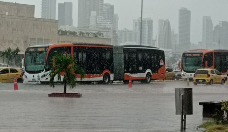 Lluvias en Cartagena provocan inundaciones | Foto: Cortesía