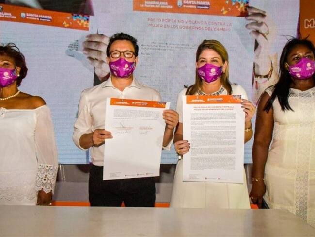 Denuncian evento público en Santa Marta después de declarar alerta roja por COVID-19