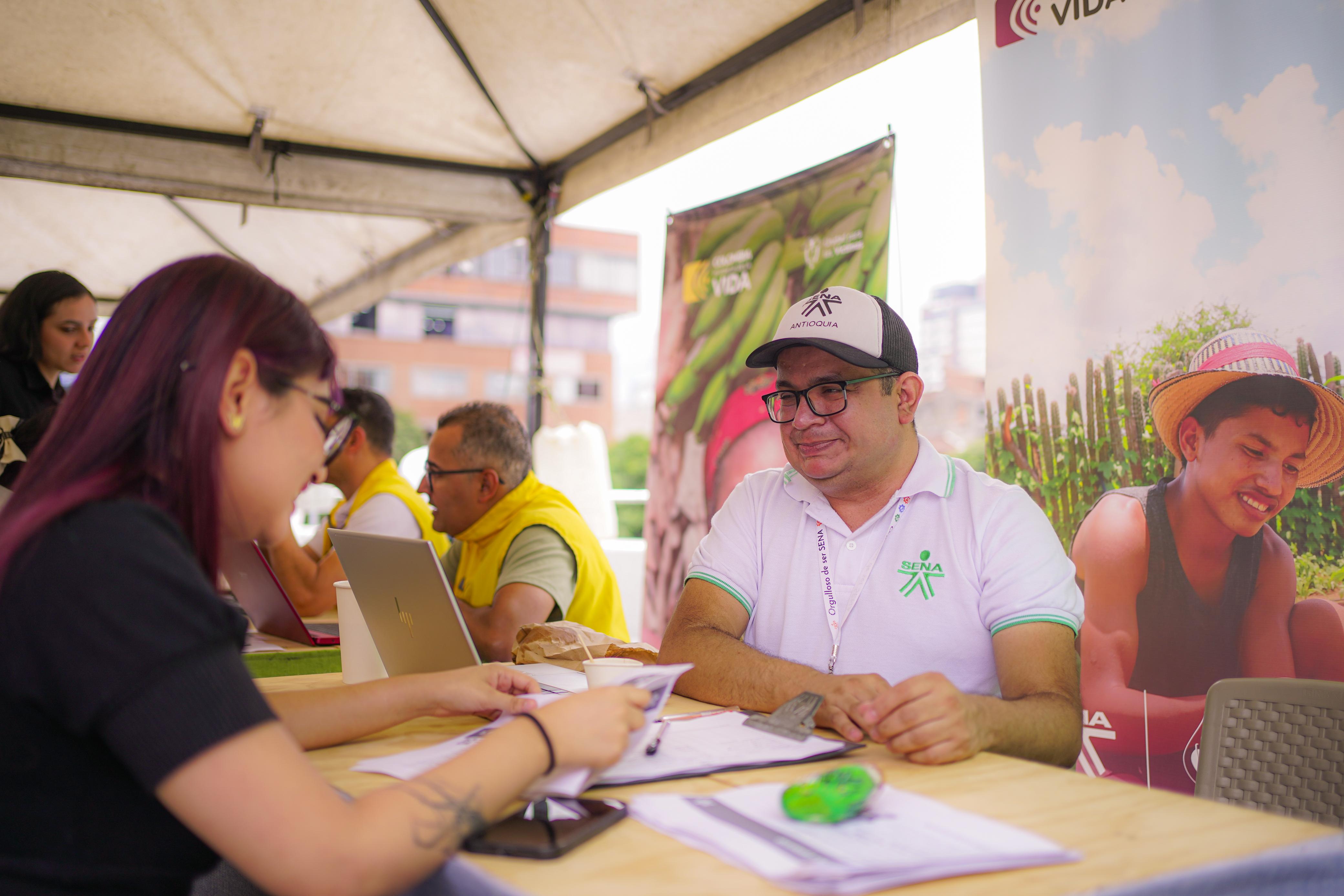 Feria de Empleo del SENA. / Foto: SENA - Archivo. 