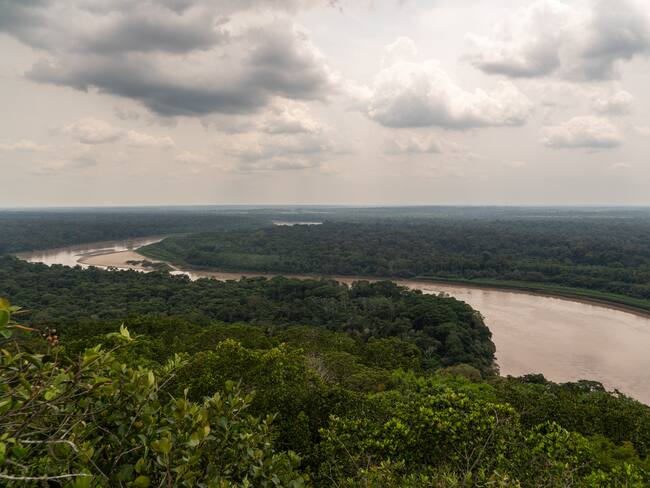 Vista aérea del Río Guaviare (Foto vía Getty Images)
