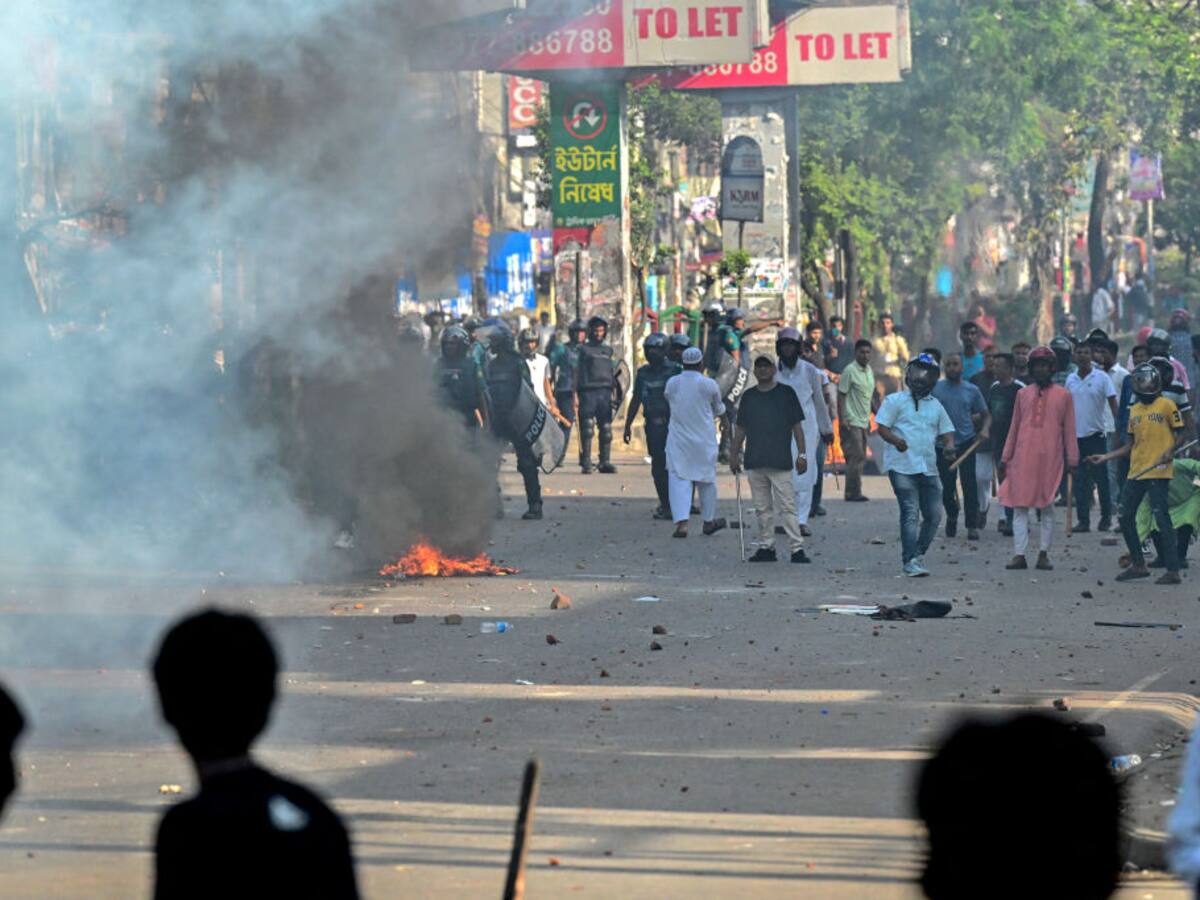 Bangladés decretó toque de queda y despliegue militar por manifestaciones