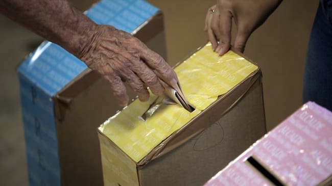 "Yo espero menos corrupción", añadió el indígena kuna Prudencio González.. Foto: Getty Images