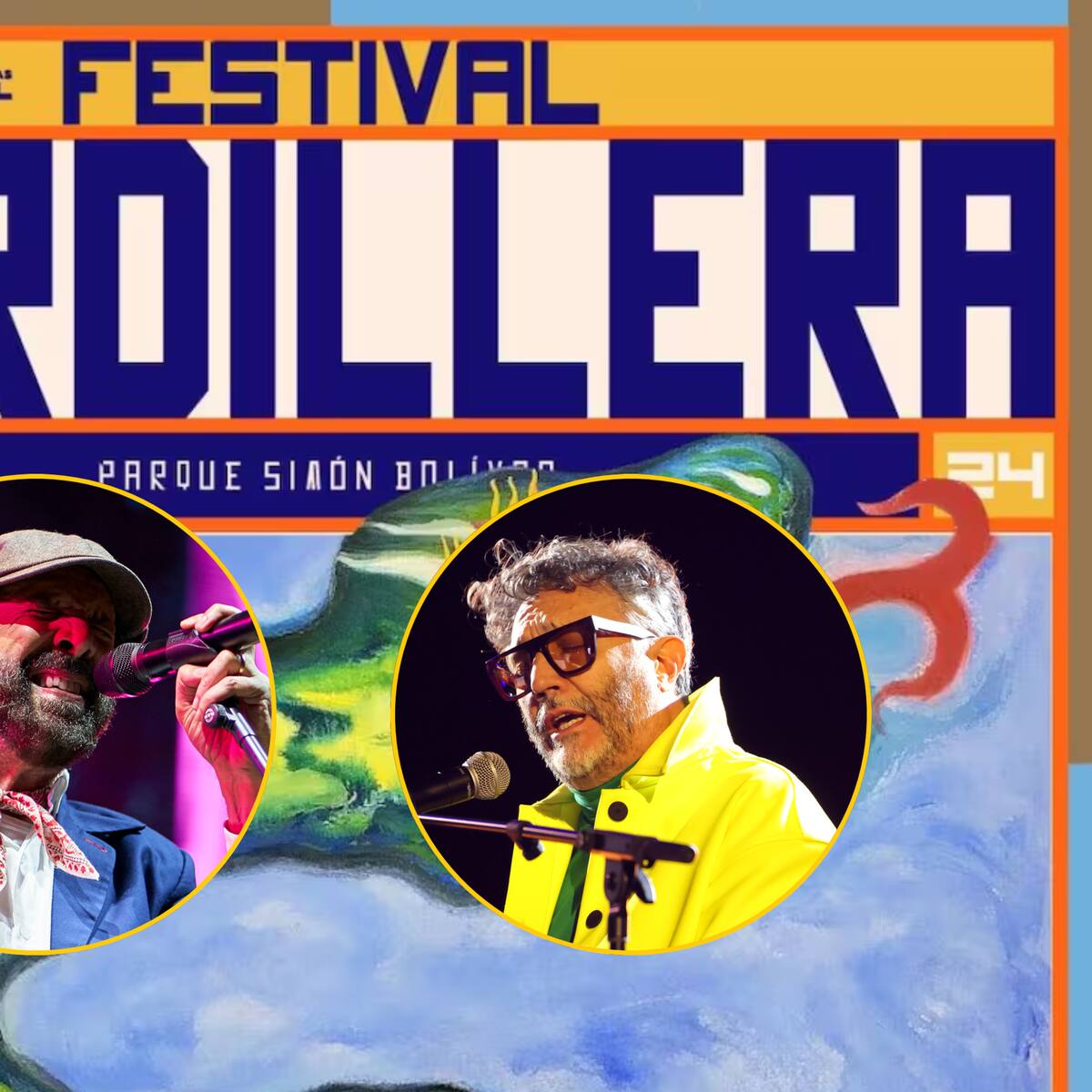 Cartel oficial del Festival Cordillera 2024: Juan Luis Guerra, Vilma Palma y más artistas